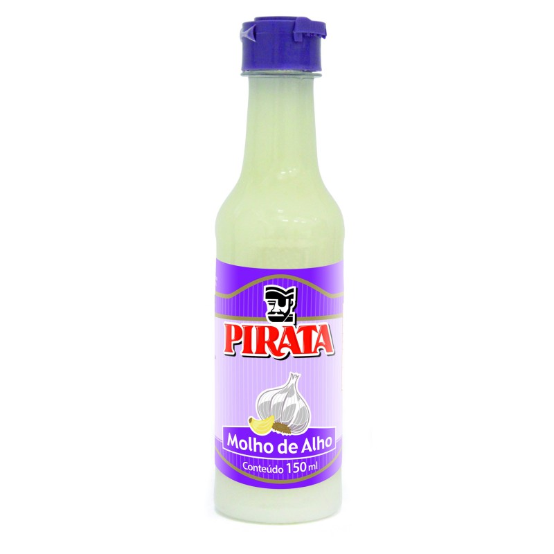 Molho de Alho Pirata 150ml Molho de Alho Pirata 150ml