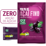 Polpa de Açaí Fino VitalJet 400g (4x100g)