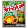 Refresco em pó Refreskant sabor Laranja com Mamão 25 g 