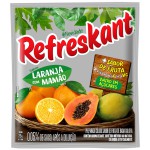Refresco em pó Refreskant sabor Laranja com Mamão 25 g 