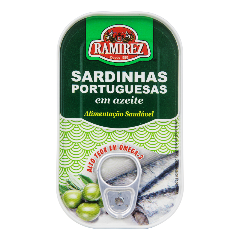 Sardinha Portuguesa com Azeite RAMIREZ Lata 125g Sardinha Portuguesa com Azeite RAMIREZ Lata 125g