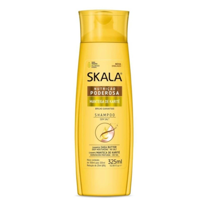 Shampoo Manteiga De Karité Skala 325ml Shampoo Manteiga De Karité Skala 325ml