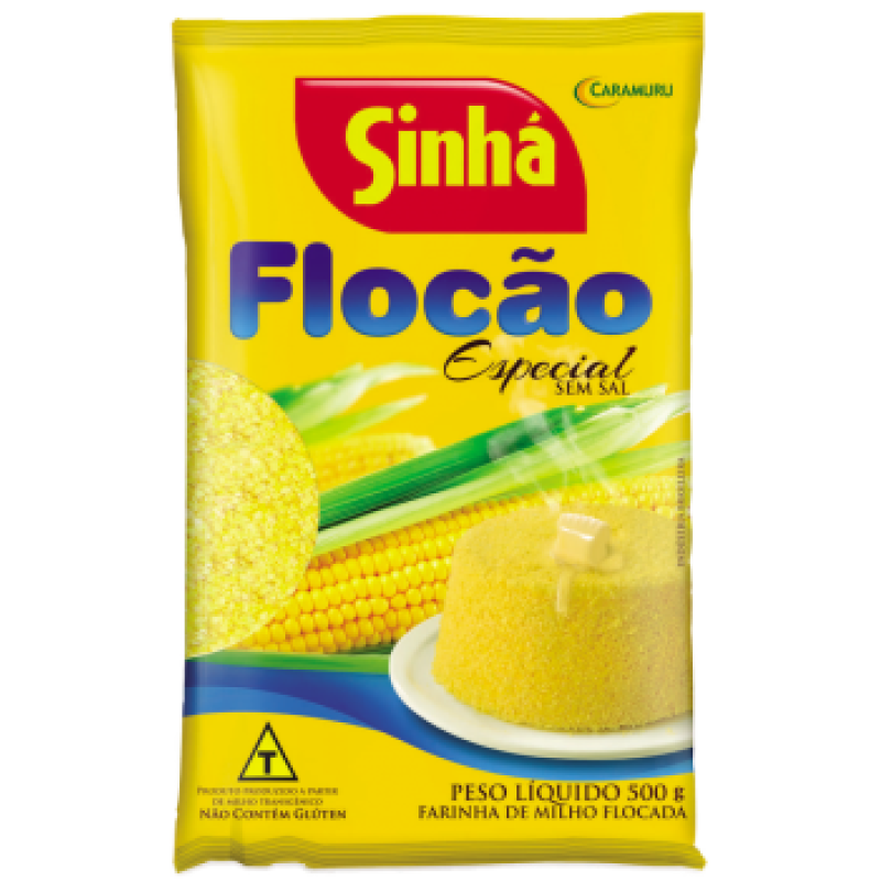 Farinha de Milho Flocão Sinhá 500g Farinha de Milho Flocão Sinhá 500g