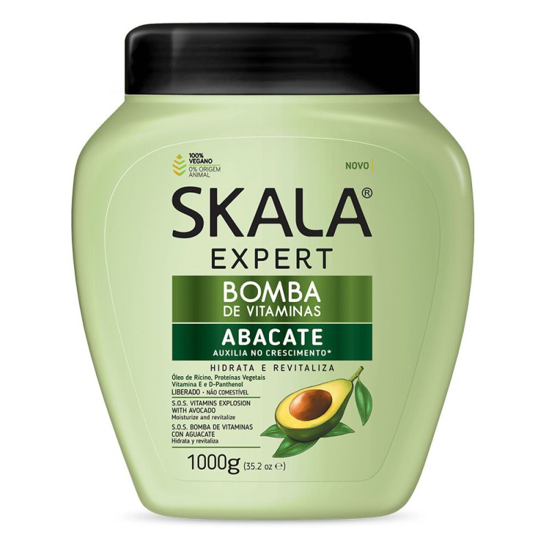 Creme de Tratamento Abacate Skala 1kg Creme de Tratamento Abacate Skala 1kg