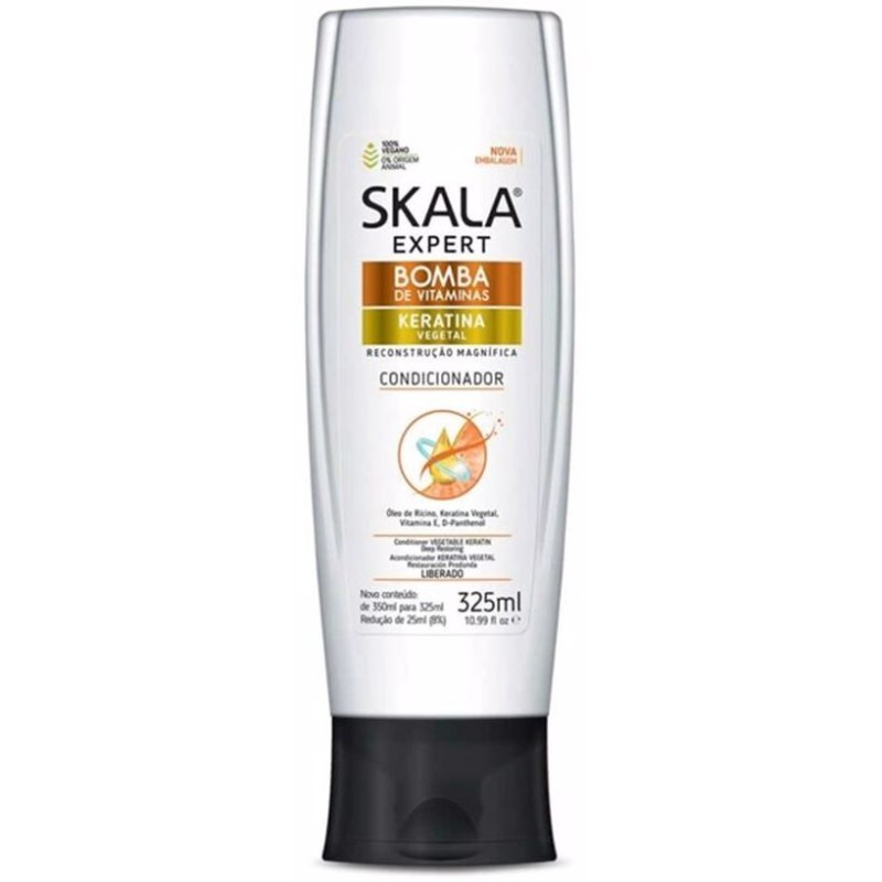 Condicionador Bomba de Vitaminas Keratina Vegetal 325ml Condicionador Bomba de Vitaminas Keratina Vegetal 325ml