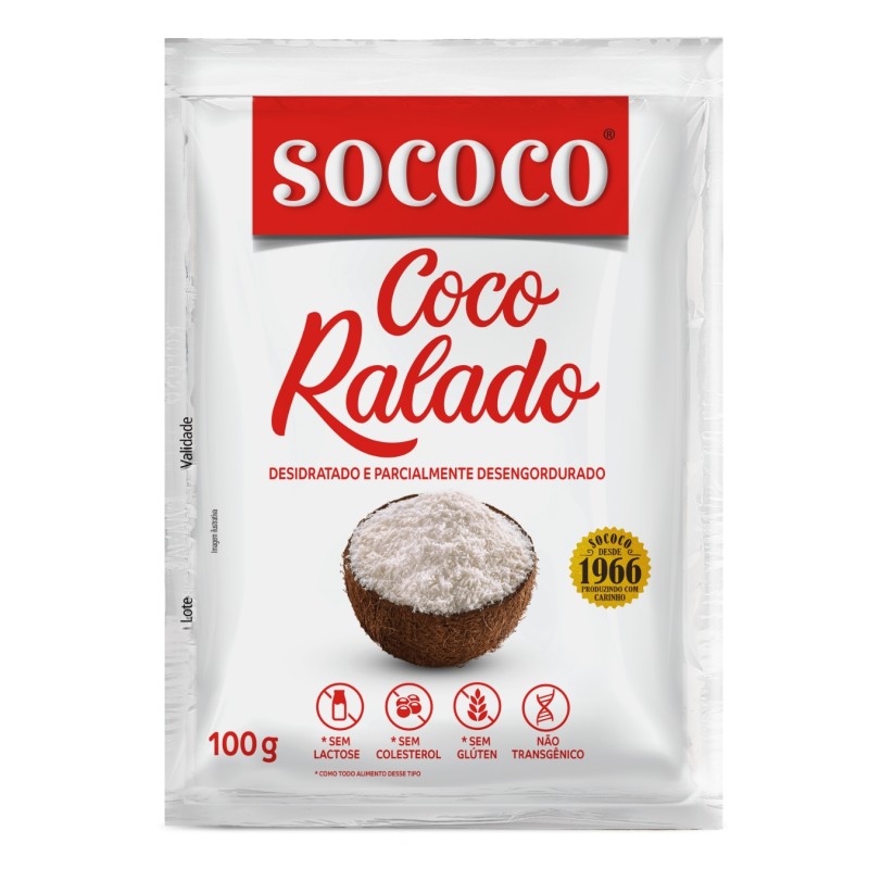 Coco Ralado - SoCoco 100g Coco Ralado - SoCoco 100g