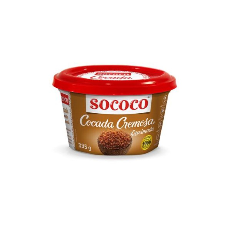 Cocada Cremosa Queimada Sococo 335g Cocada Cremosa Queimada Sococo 335g