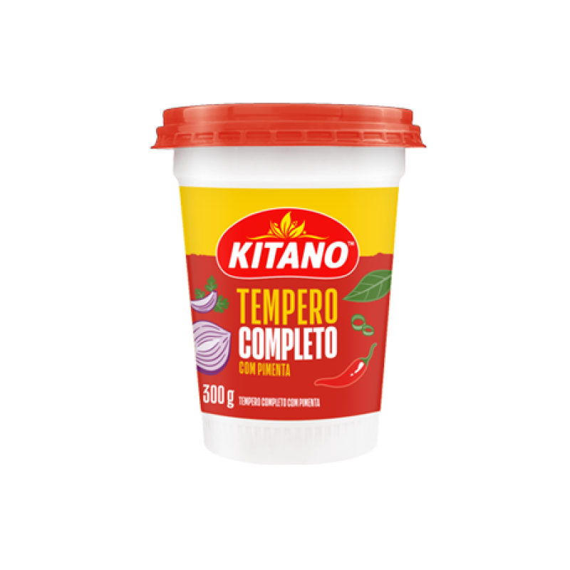 Tempero Completo com Pimenta - Kitano 300g Tempero Completo com Pimenta - Kitano 300g