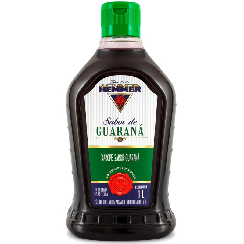 Xarope de Guaraná 1L HEMMER Xarope de Guaraná 1L HEMMER