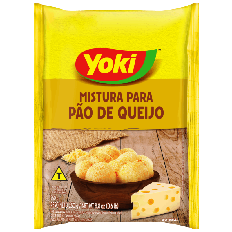 Mistura p/ Pão de Queijo Yoki 250 grs Mistura p/ Pão de Queijo Yoki 250 grs