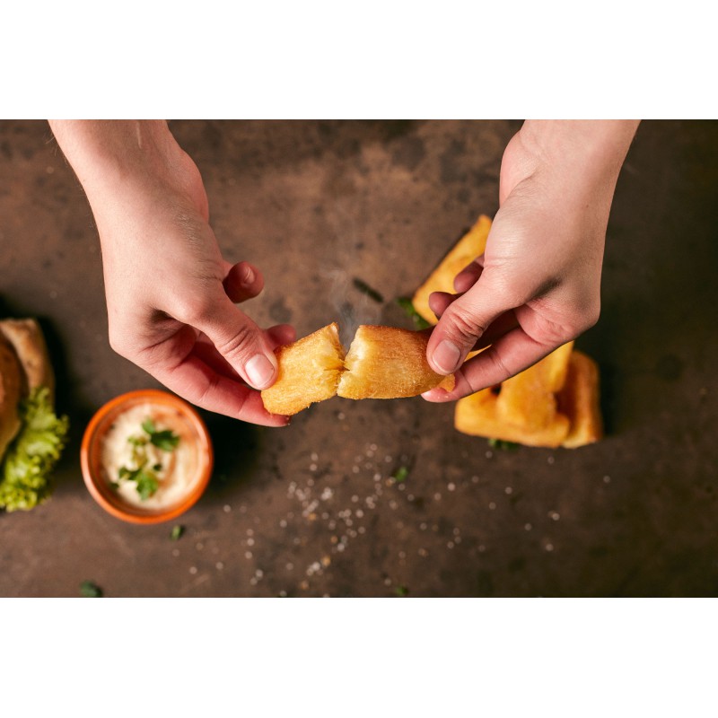 Mandioca Cozida no Vapor YucaLoca 500g Mandioca Cozida no Vapor YucaLoca 500g