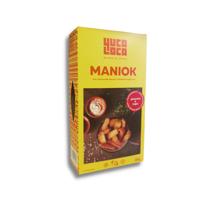 Mandioca Cozida no Vapor YucaLoca 500g Mandioca Cozida no Vapor YucaLoca 500g